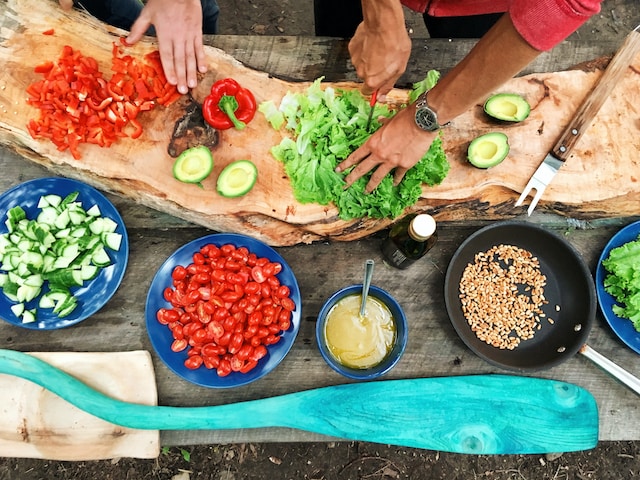 shooting cooking videos
